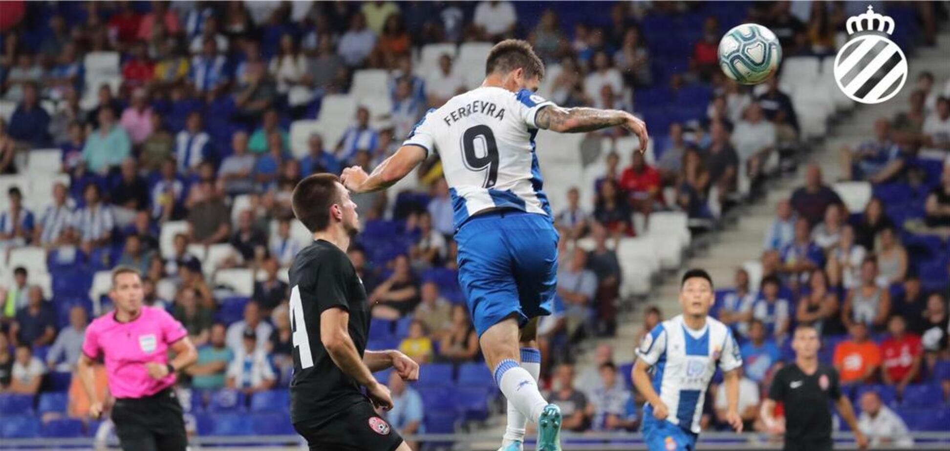 Футболіст 'Зорі' забив бомбезний гол 'Еспаньйолу' в Лізі Європи