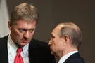 Владимир Путин и Дмитрий Песков