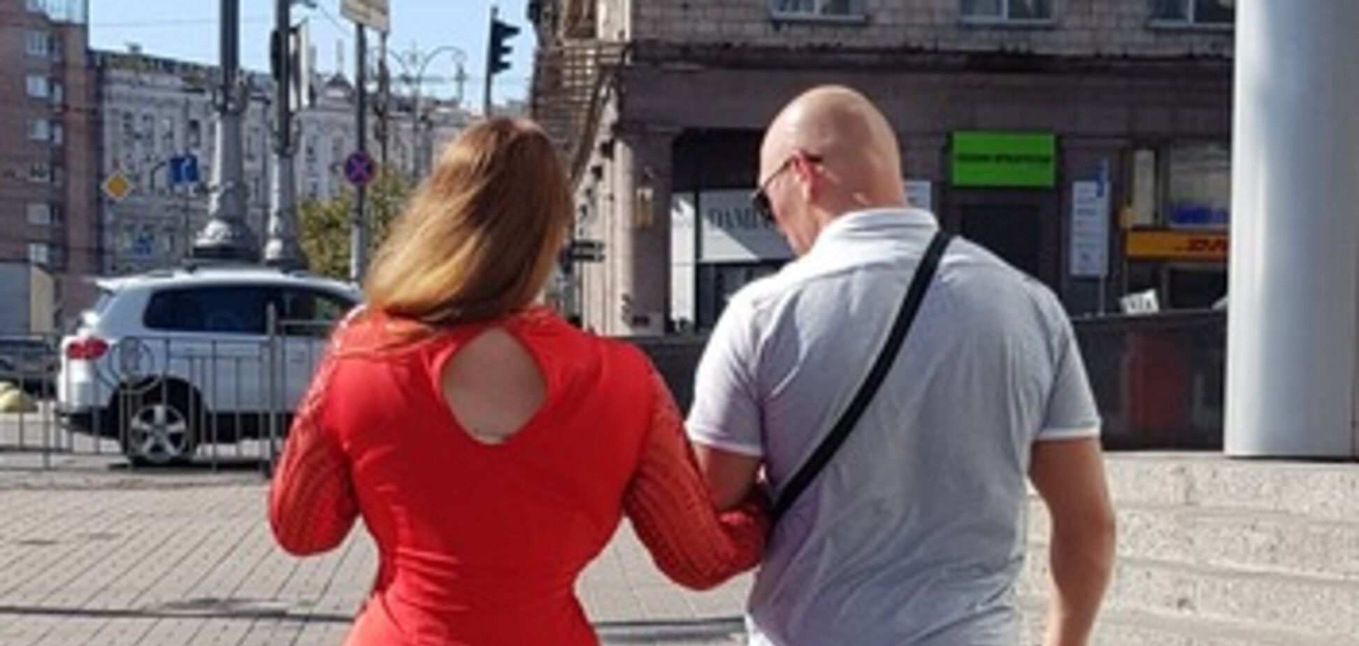 У центрі Києва помітили 'українську Кардашьян': пікантні фото