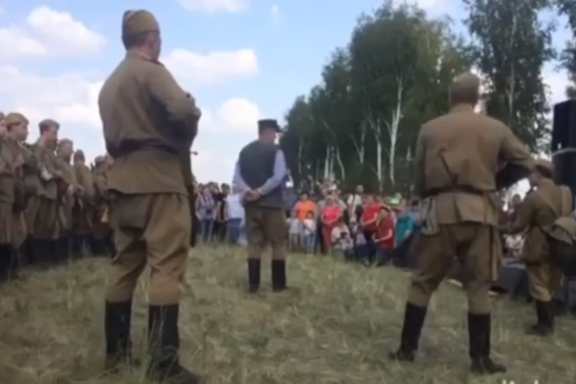 Показательная 'казнь предателя Родины'