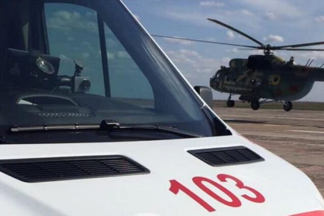 Получил взрывное ранение: в Днепр вертолетом доставили бойца ВСУ