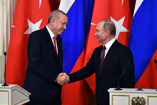 Путин провел встречу с Эрдоганом