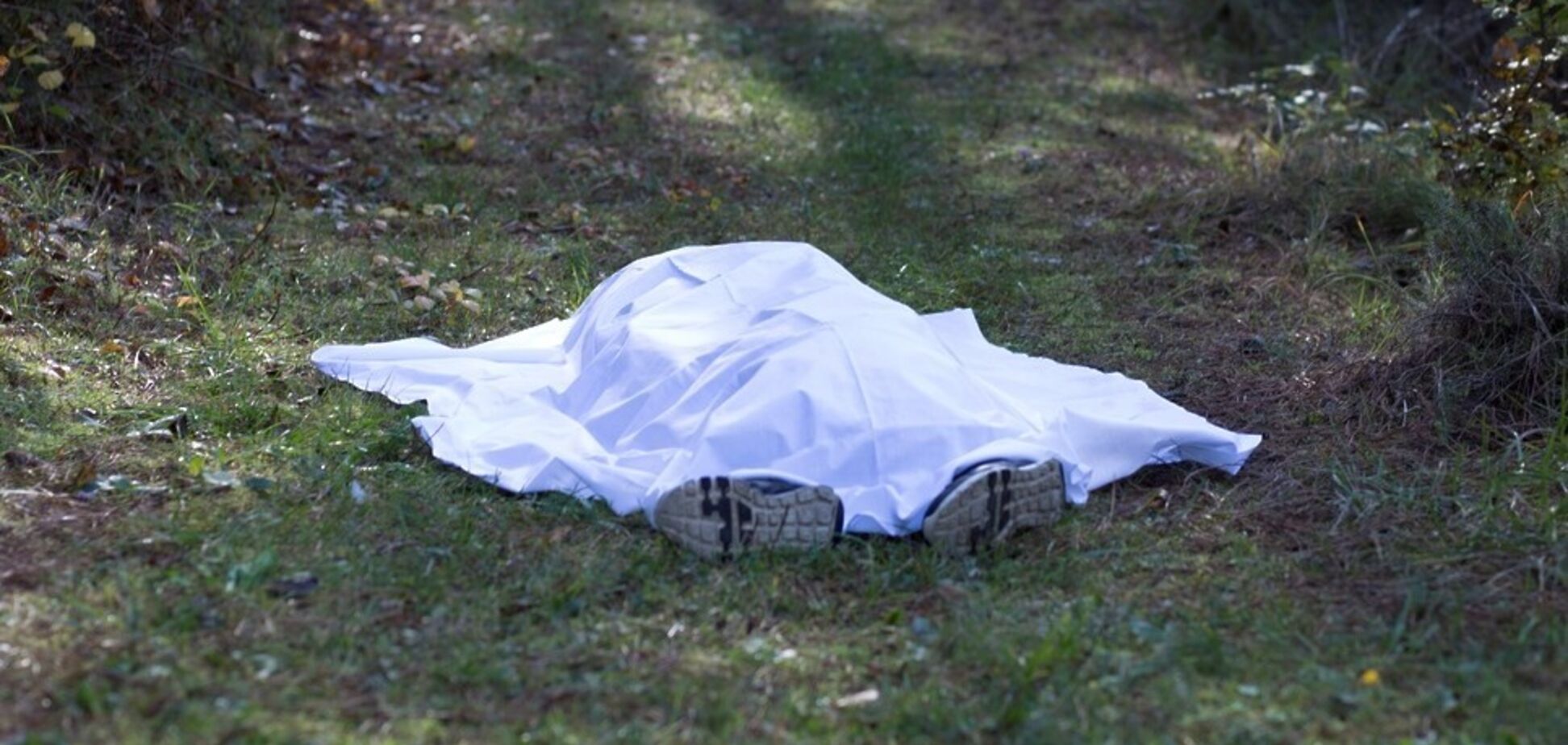 Лежал под деревом: в Кривом Роге нашли мертвого мужчину. Фото 18+