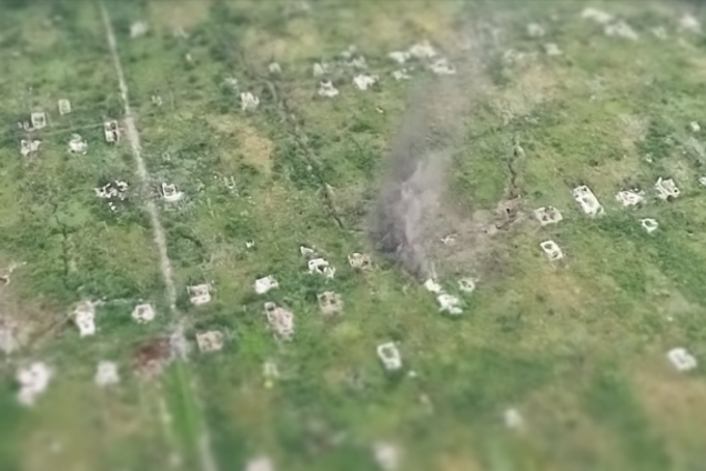 Разгром позиций террористов