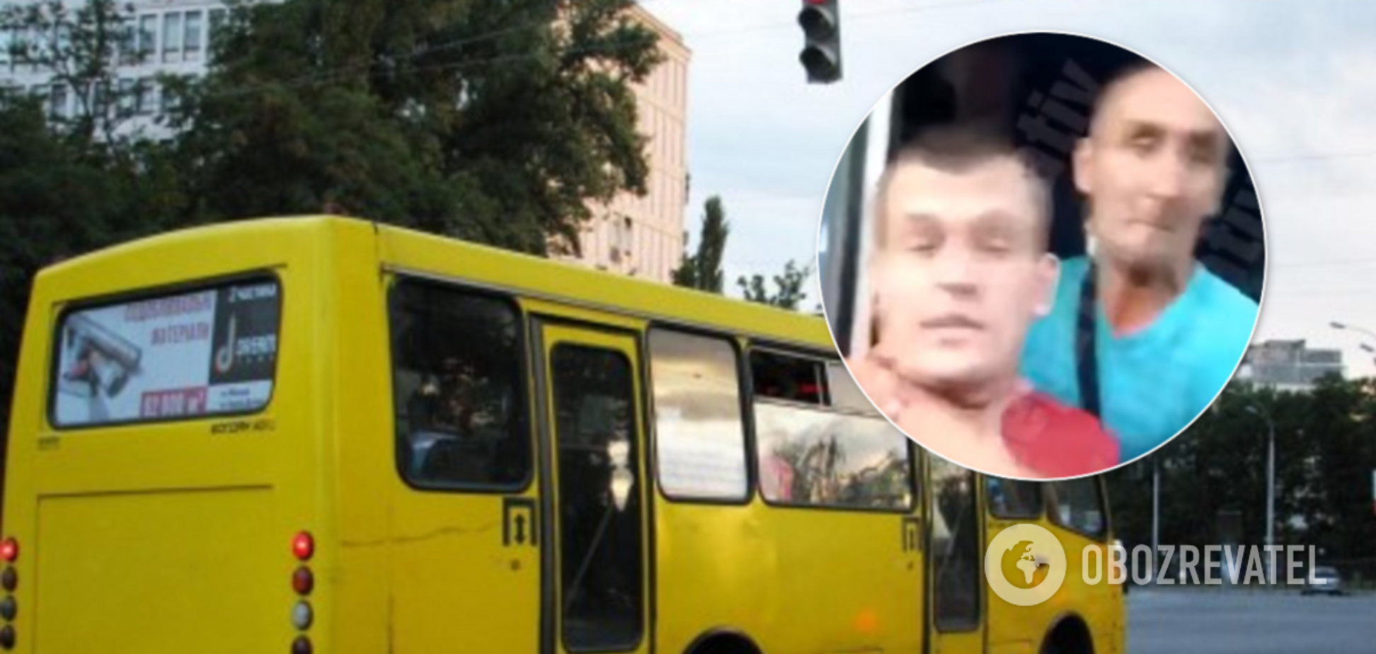 В Киеве маршрутчик жестоко избил участника Майдана