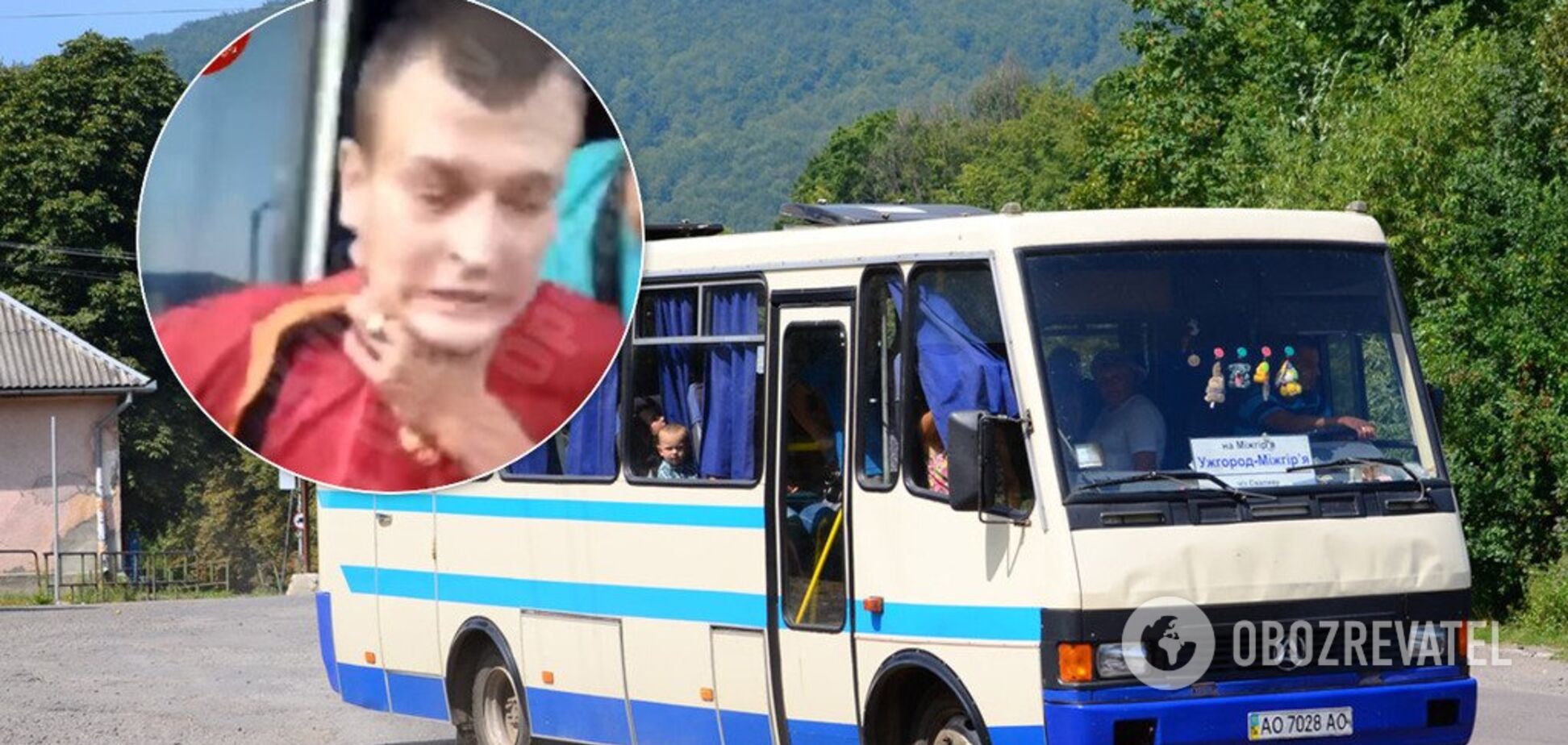 В Киеве водитель маршрутки душил льготника