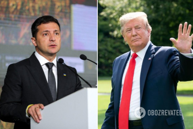 Зеленский и Трамп