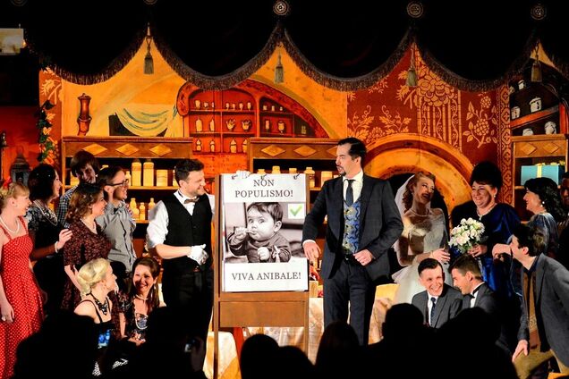 19 вересня у Національній опереті даватимуть комічну оперу Г. Доніцетті 'Дзвіночок'