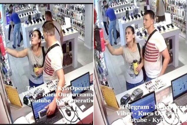 В Киеве пара устроила кражу в известном ТРЦ