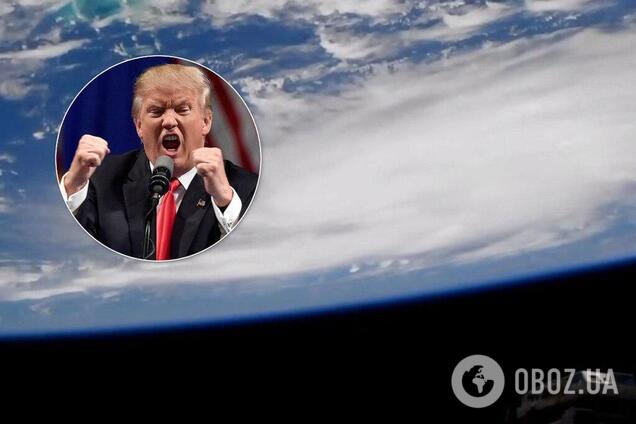 На США надвигается смертоносный ураган: как выглядит опасность, из-за которой Трамп не встретится с Зеленским