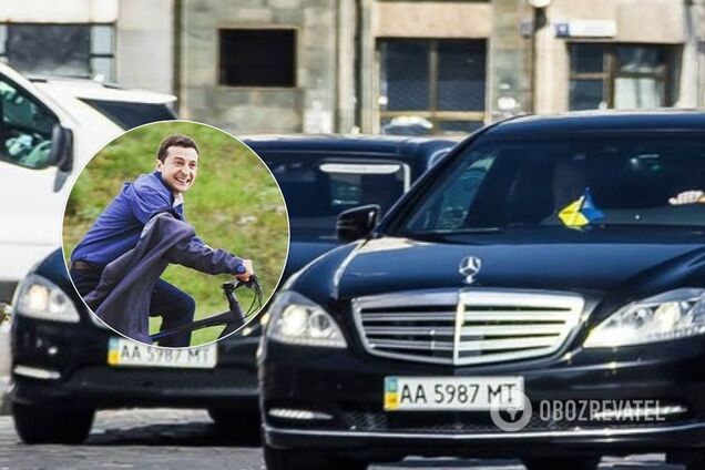 "Вони тікають!" Зеленський вперше прокоментував скандал зі своїм кортежем у Києві