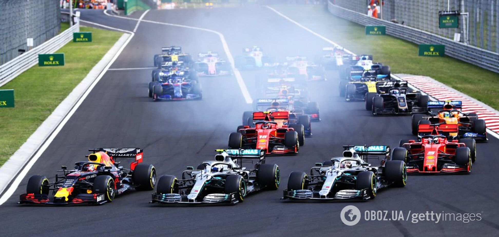 Формула-1: Гран-прі Угорщини завершився драматичною розв'язкою на останніх колах
