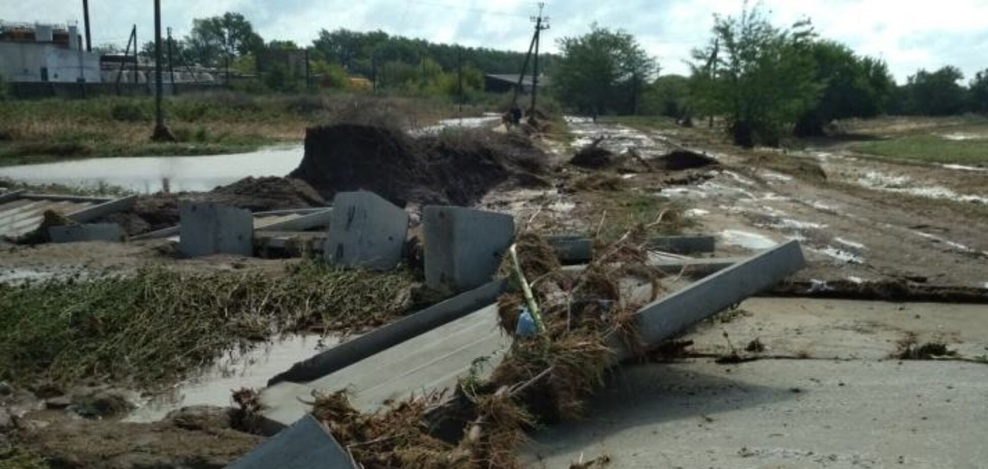 Селевой поток на Одесщине