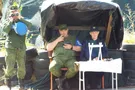 Блокпост террористов под Станицей Луганской