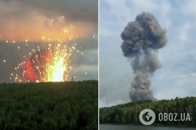 Вибухи під Красноярськом