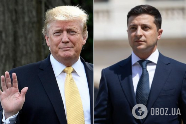 Зеленский и Трамп