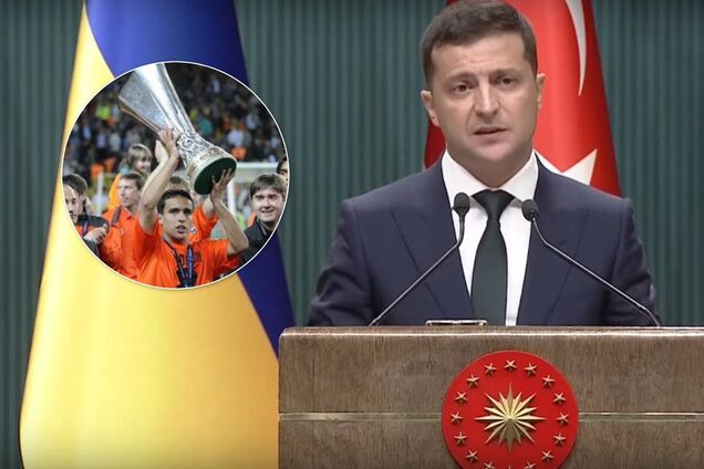 Зеленский заговорил о 'Шахтере' на брифинге в Турции