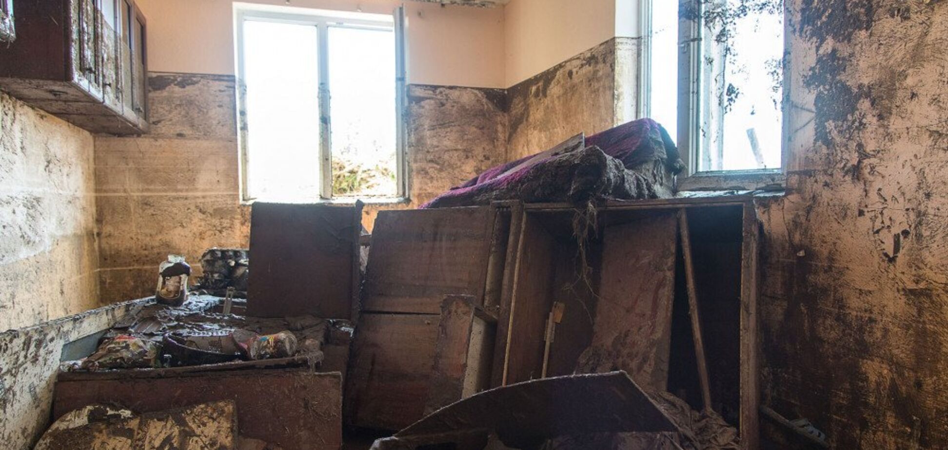 Последствия селевого потока в Одесской области