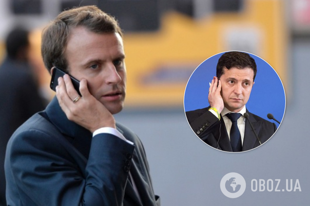 Зеленський зателефонував Макрону