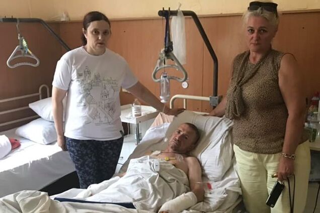 Раненый боец