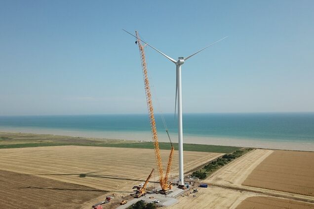 'Энергетика будущего!' На Орловской ВЭС уже установили половину ветротурбин