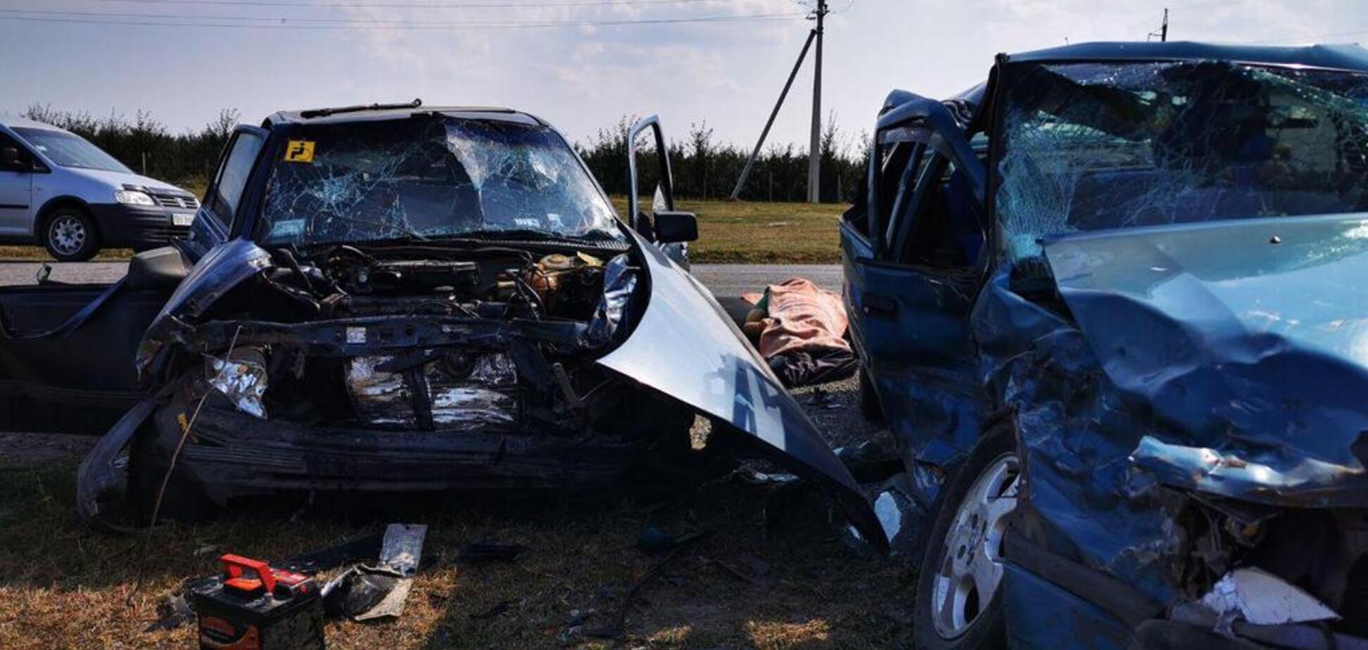 Фото с места ДТП