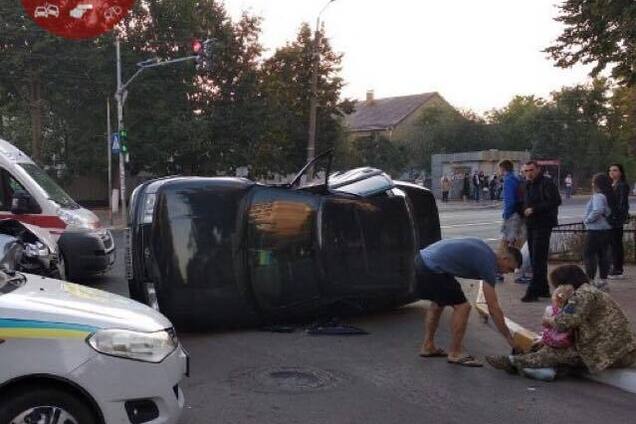 Под Киевом в ДТП пострадал ребенок