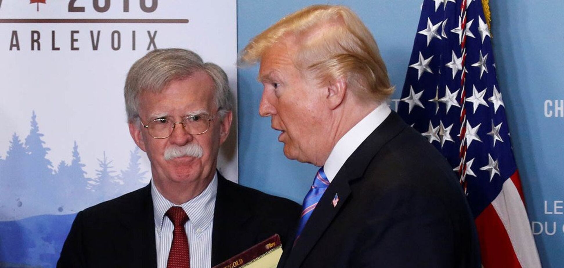 Болтон і Трамп