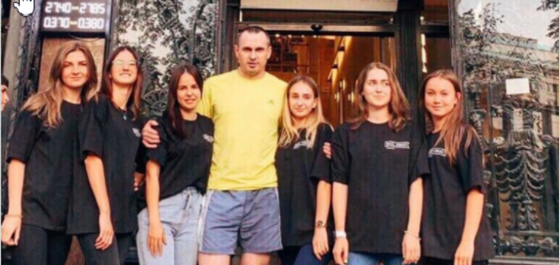 До слез: Сенцов показал трогательные фото в Киеве