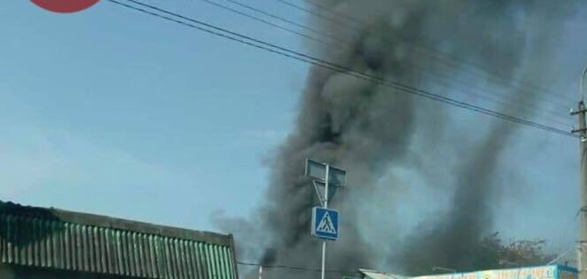 В Киеве вспыхнул известный рынок