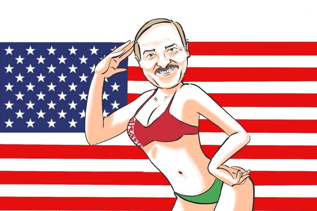 Карикатура на Олександра Лукашенка