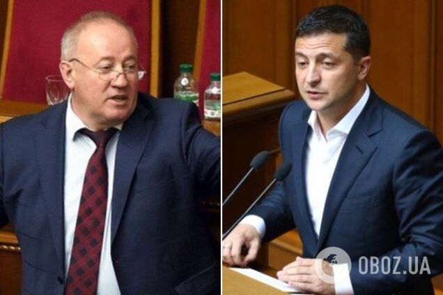 Виктор Чумак и Владимир Зеленский