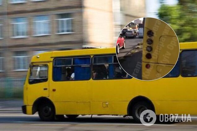 У Києві водій маршрутки втрапив у скандал