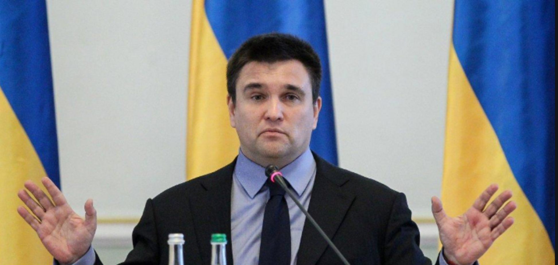 Клімкін розніс ідею про вибори на Донбасі