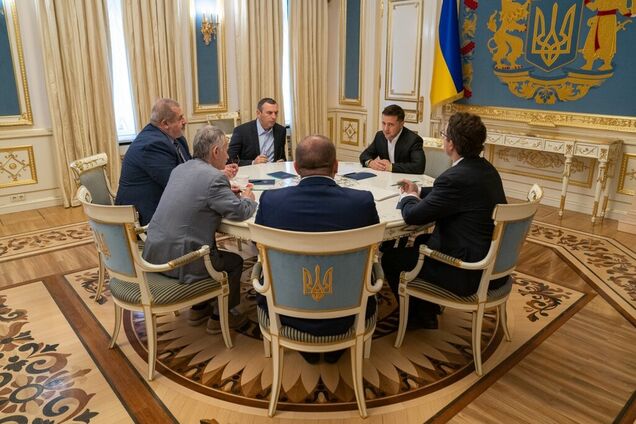 Встреча Владимира Зеленского с лидерами крымскотатарского народа