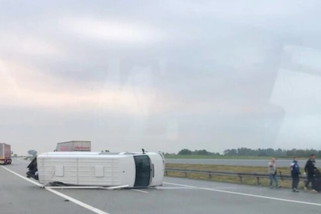 В Польше в ДТП попал украинский автобус с пассажирами