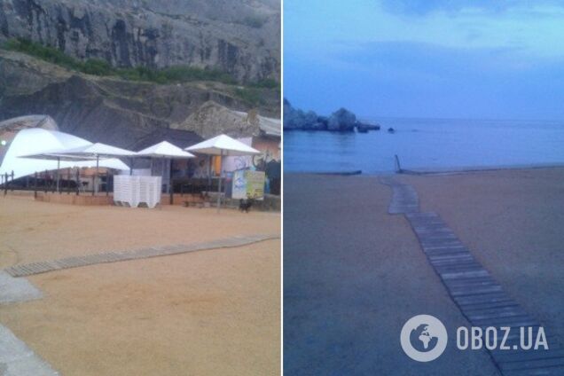 В сети показали фото пустующих пляжей Крыма 