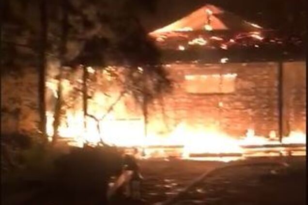 Гонтаревой сожгли дом: появилось видео с места ЧП