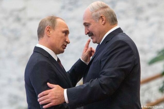 Путин и Лукашенко 
