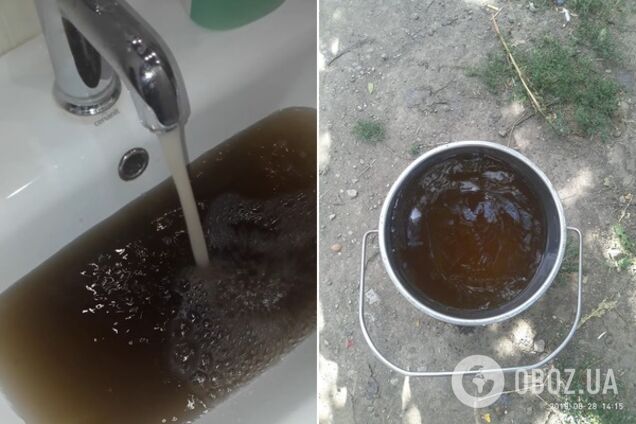 'Прям Coca-cola!' Жителей Днепропетровщины напугала вода из крана