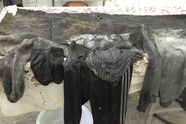 Одежда подростка, которого убили Крайновы