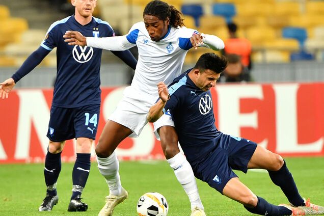 'Динамо' - 'Мальме': відеоогляд матчу Ліги Європи