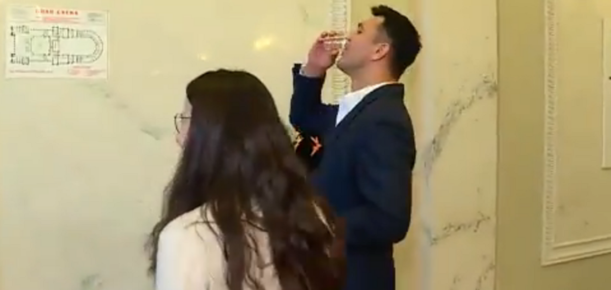 Журналистка и Николай Тищенко