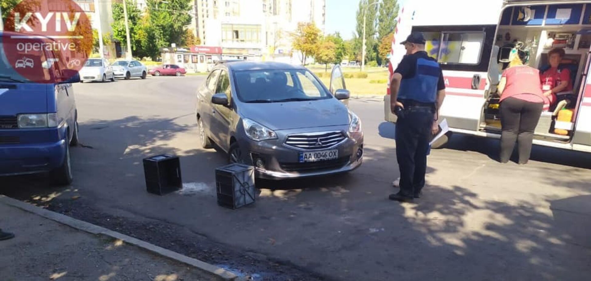 В Киеве женщина-водитель жестоко избила продавщицу