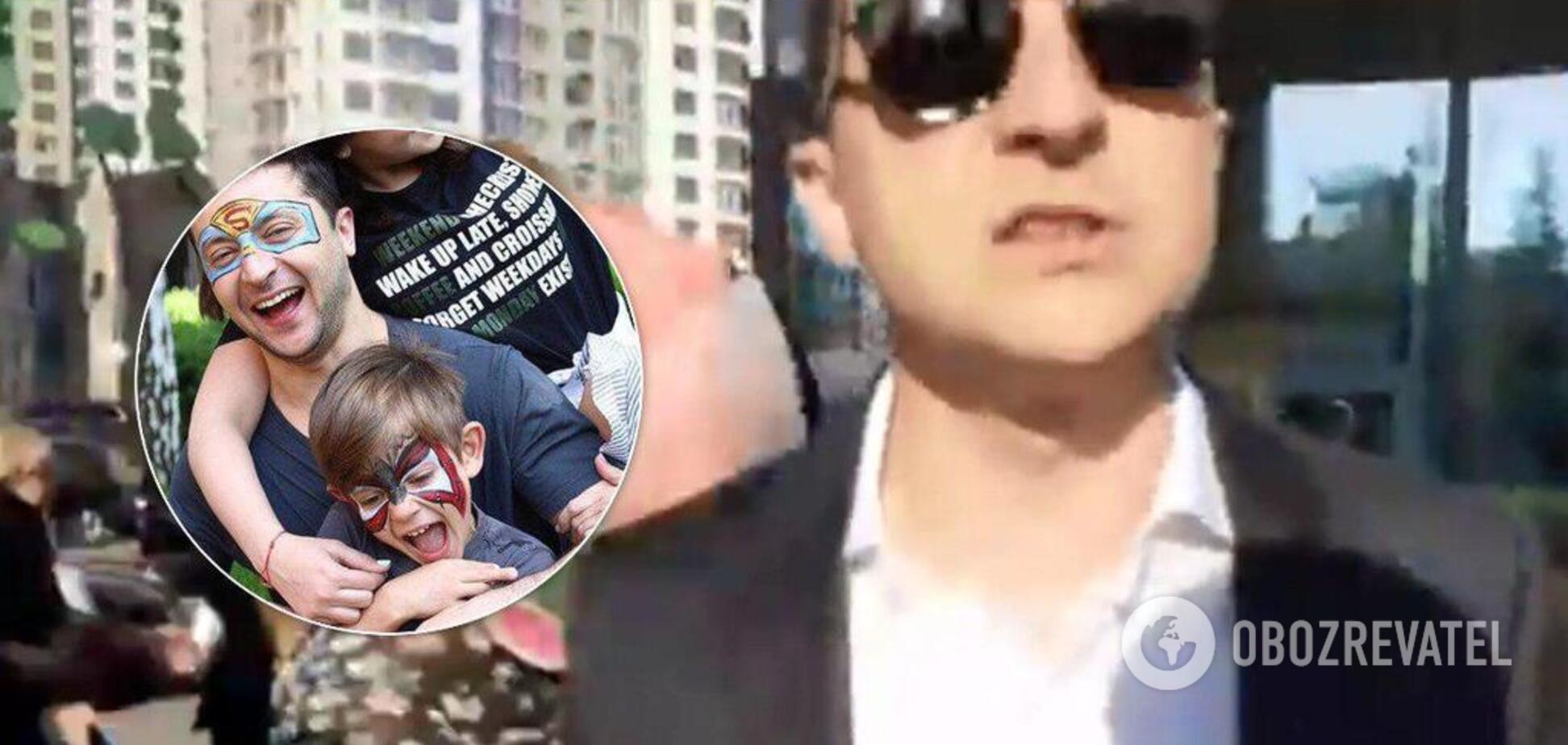 Зеленский отвел сына в школу и устроил скандал: видео