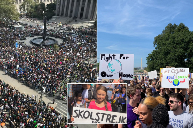 Мільйони людей провели марш за клімат