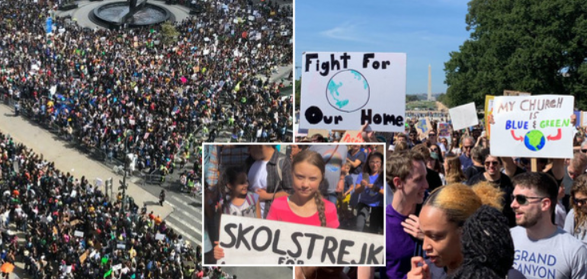 Миллионы людей провели марш за климат