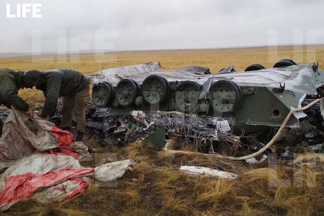 Разбитая российская техника