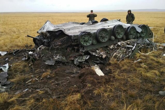 Разбитые БМД России