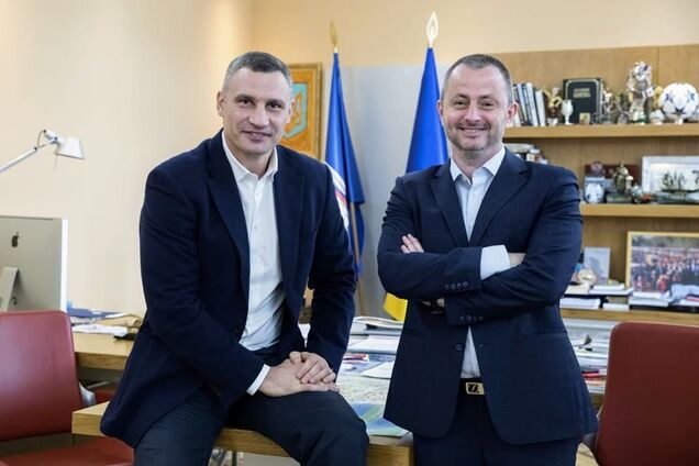 Виталий Кличко и Максим Бахматов